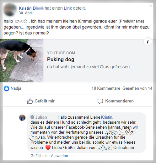 Ein Ausschnitt aus unserer Social-Media-Krisenübung