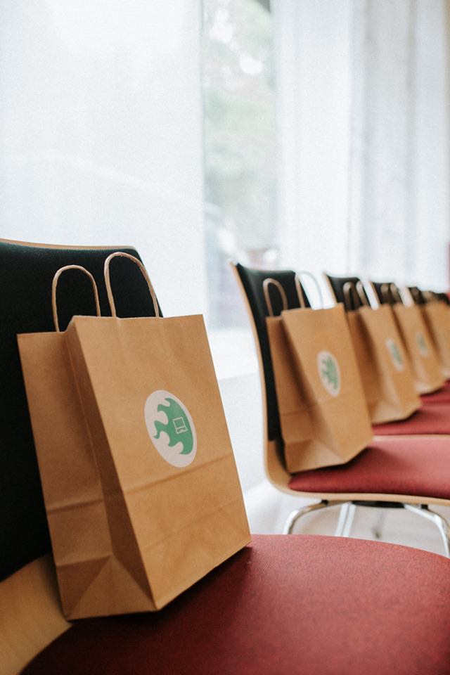 Eine prall gefüllte Goodiebag durfte natürlich auch beim Corporate Blog Barcamp nicht fehlen!