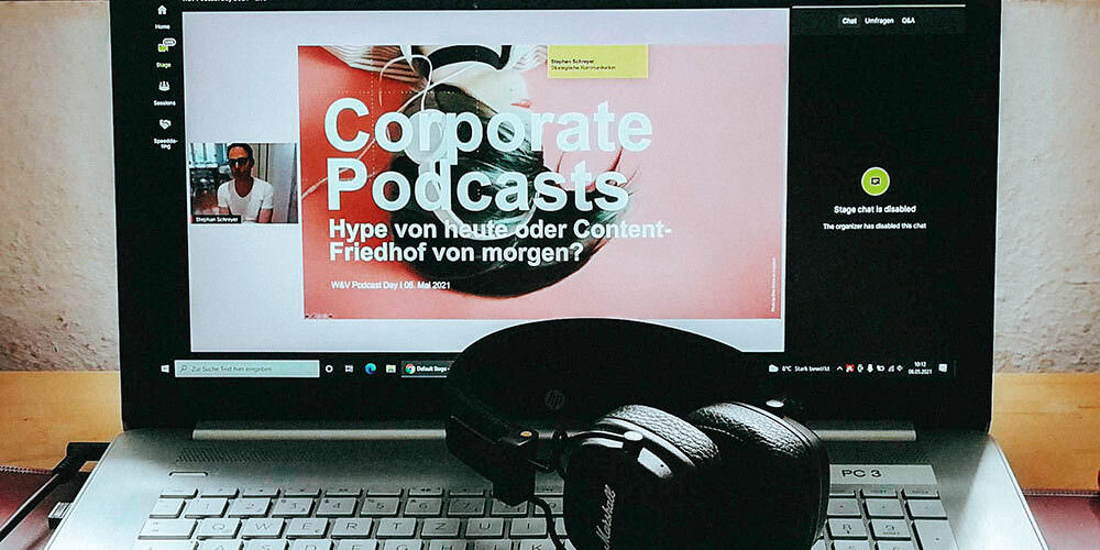 Podcast Day 2021 – Audio auf dem Vormarsch