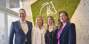 Sebastian Albert, Luna Schweiger, Cathy Hummels und Dana Schweiger.