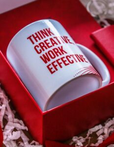 Motivation auf einer Tasse